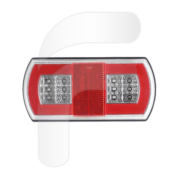 PILOTO TRASERO LED GLOWING 3 FUNCIONES 12/24V IZQ FA326109